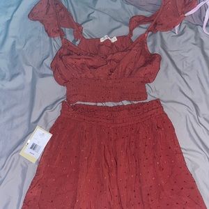 Short and Crop top set